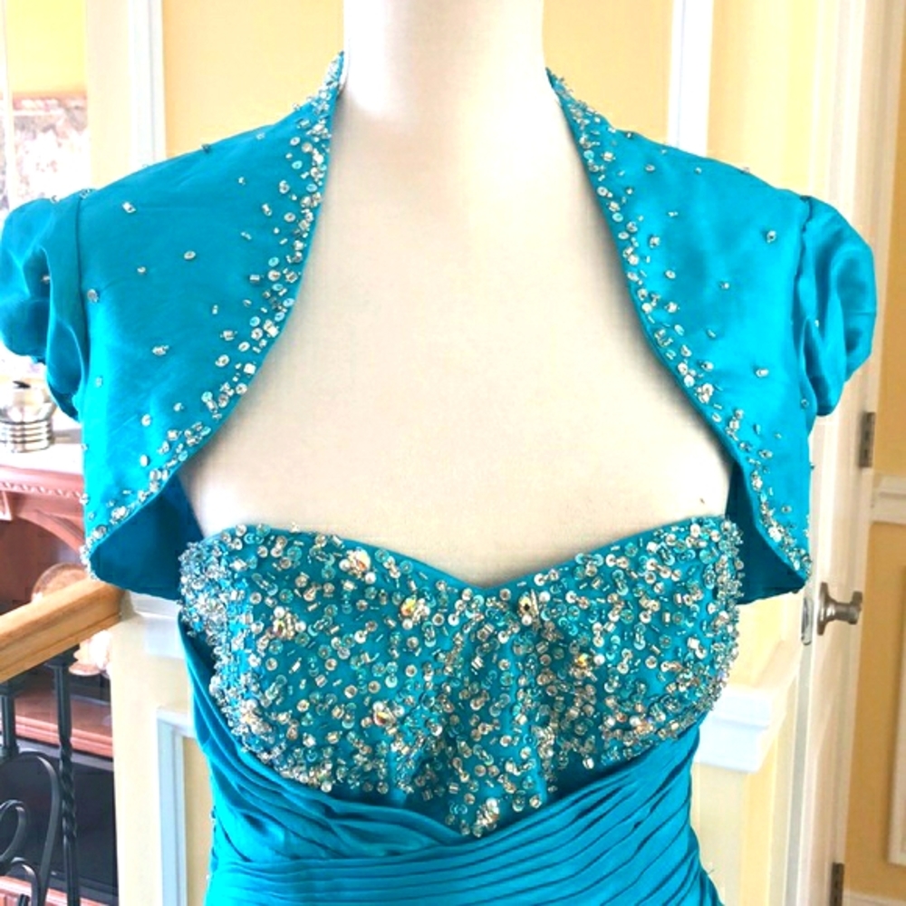 Vizcaya quinceanera dress/prom dress - Picture 5 of 13